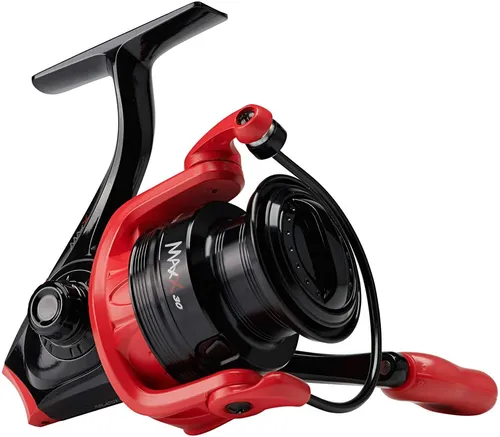 Abu Garcia Max X 30 Spinnrolle - Unisex Spinnrolle für Süßwasserangeln mit leichter Aluminiumspule und 5,8:1 Übersetzung, ideal für präzises Angeln.