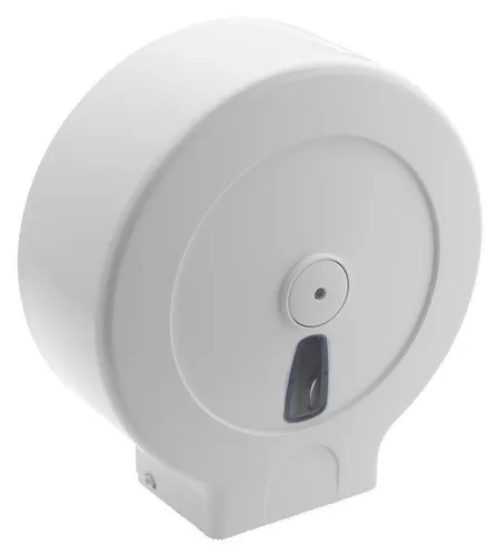 Marplast Toilettenpapierhalter Marplast-608, bis Ø 29 cm, weiß - Praktischer Toilettenpapierhalter aus robustem ABS, ideal für eine einfache Montage. Kompaktes Design und perfekter Halt für gängige Toilettenpapierrollen.