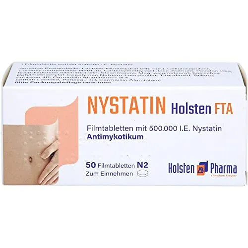 Holsten Pharma Nystatin Holsten Filmtabletten 50 Stück