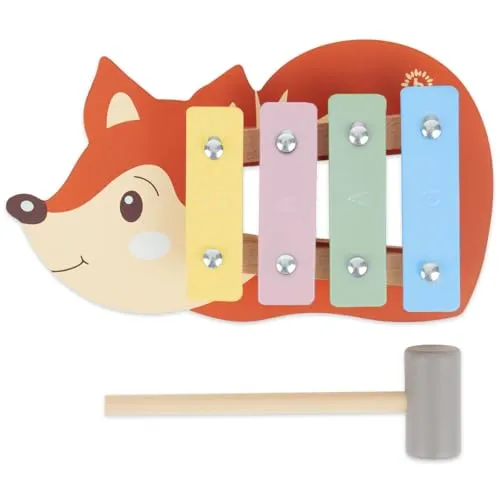 Bieco Mini Fuchs Kinder Xylophon von Bieco