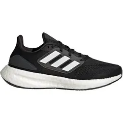 adidas Pureboost 22 Damen Neutralschuh – schwarz, weiß, Größe 43 1/3 - Erlebe pure Lauffreude mit dem adidas Pureboost 22! Der bequeme Schuh bietet optimalen Halt und eine griffige Außensohle, ideal für jeden Lauf. Genieße die innovative Boost-Dämpfung für ein einzigartiges Laufgefühl.