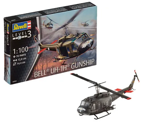 Revell 04983 1:100 Bell UH 1 H neu und OVP