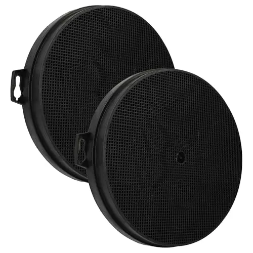 vhbw 2X Aktivkohlefilter kompatibel mit Hanseatic 265797 - SY-103F-E2-C7-900, 363934 - SY-3288B8-E1-C-900, 397222 Dunstabzugshaube - 21 cm