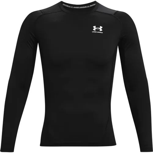 UNDER ARMOUR HeatGear Armour langarm Funktionsshirt Herren - schwarz, leistungsstarker Baselayer für optimale Bewegungsfreiheit und schnelle Trocknung