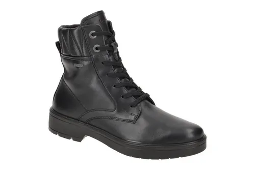 Legero Damen Mystic Gore-tex Stiefelette, Schwarz 41.5 EU - Wanderschuhe mit leicht gefüttertem Gore-tex-Material, ideal für trockene Füße bei jedem Wetter und perfekten Tragekomfort.