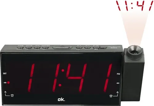 OK. OCR 161-PR Projektions-Uhrenradio
