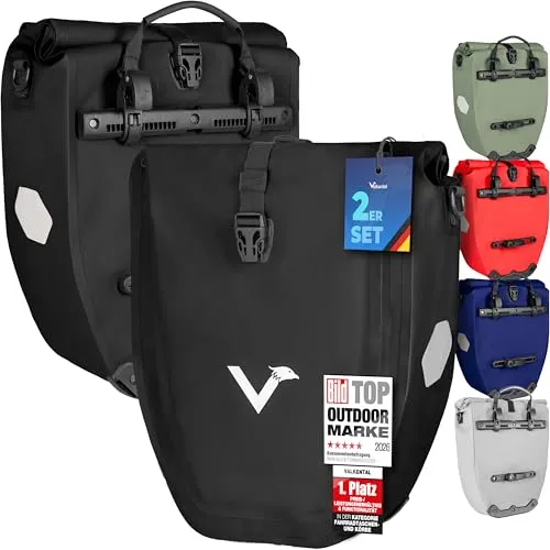 Valkental Große & wasserdichte Gepäckträgertasche von Valkental