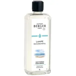 Maison Berger Lampe Berger Refill Vent d'Océan - 1 Liter - Nussknacker: Gebrauchsfreundliche Nachfüllung mit maritimen und zitrischen Duftnoten, für bis zu 160 Stunden Beduftung - ideal für eine frische Raumatmosphäre.