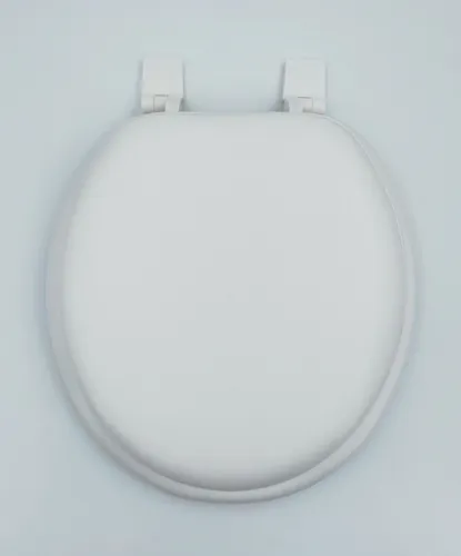 ADOB Soft WC Sitz Lugano Plus, gepolstert und extra stabil - WC-Sitz für Badezimmer, gepolstert und trägt bis zu 200 kg – für zusätzlichen Komfort und Stabilität.