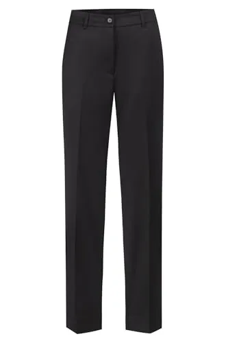 GREIFF Corporate Basic Damen Business-Hose Regular-Fit Schwarz 38 - Elegante Damen Business-Hose im Regular-Fit für einen professionellen Auftritt. Hochwertige Verarbeitung und bequemer Sitz für den Alltag im Büro.