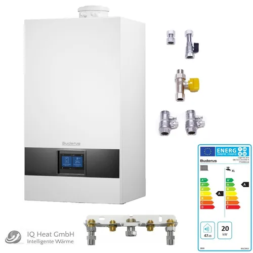Buderus Gas Brennwert Kombigerät Logamax plus GB172i.2-20 KDW