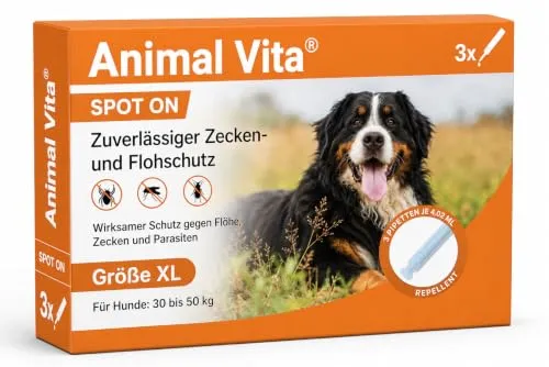 Floh- & Zeckenschutzmittel von Animal Vita