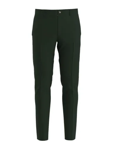 SELETED HOMME Herren SLHSLIM-Liam TRS Flex NOOS Anzughose, Forest Night, 36 - Anzughose für Herren in schmaler Passform, mit Knopf- und Reißverschluss sowie Gürtelschlaufen, ideal für elegante Anlässe.