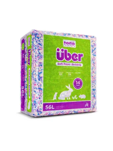 Über Soft Paper Bedding 56l Confetti von Über