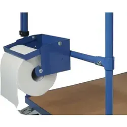 Papierrollenhalter für MultiVario-Wagen 500mm in blau von fetra Fechtel Transportgeräte GmbH
