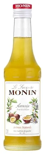 Monin Sirup Maracuja (1 x 0,25 l) - Tropische Verführung für Cocktails Limonaden Desserts in Bar oder Küche