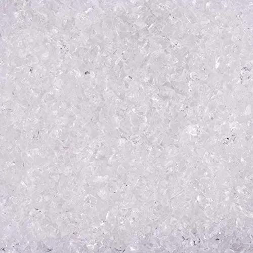 N/A 1kg Glasgranulat Dekogranulat Glassplitter Dekoglas Natur klar