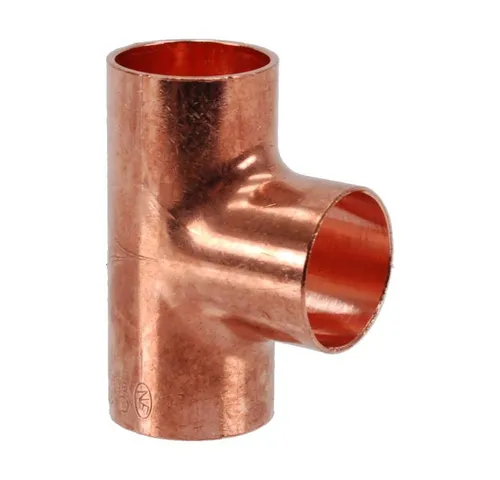 Conex Bänninger Wasserrohr Lötfitting T-Stück, Serie 5130, 18-12-18 mm