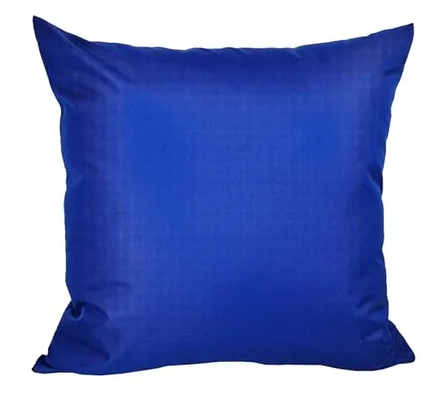 JACK 40x40cm Outdoor Lounge Kissen Dekokissen inkl. XXL-Füllung Wasserabweisend Sitzkissen Garten Stuhl Lotus Effekt, Farbe:Blau