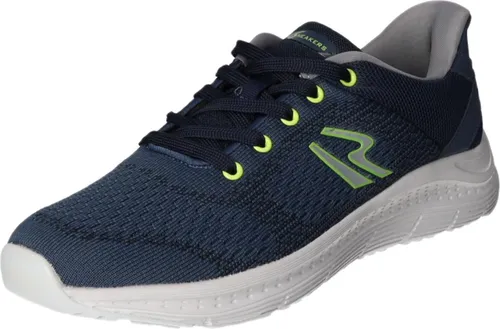 Sneakers Herren Blau-Gelb-Weiß-Grau - Trendige Schnürhalbschuhe in Größe 42 - Stylische Sneakers für Sport und Freizeit! Mit optimaler Schnürung und weichem textilen Obermaterial bieten diese Schuhe hohen Tragekomfort. Die dämpfende Laufsohle sorgt für ein angenehmes Laufgefühl.
