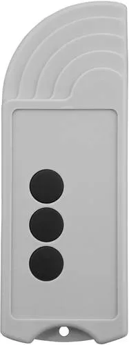 SVS Nachrichtentechnik SHT-7 3-Kanal Handsender - Smart Home (Haussteuerungen) mit einer beeindruckenden Reichweite von bis zu 700m im Freifeld für die einfache Steuerung von bis zu 3 Funktionen.