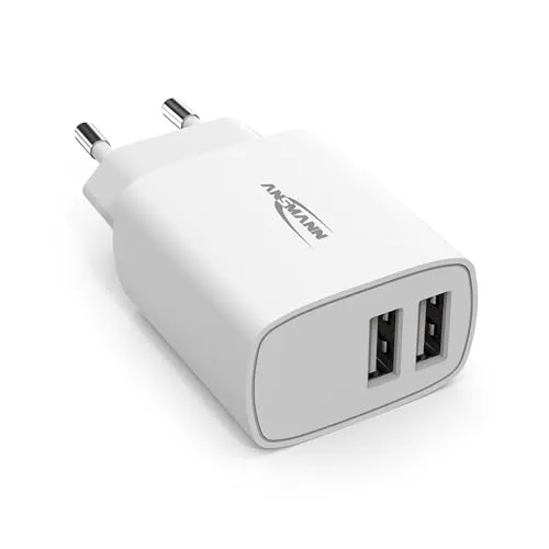 ANSMANN 2-Port Dual USB Ladegerät 2.4A