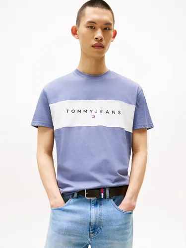 Tommy Jeans T-Shirt TJM REG CBLK LINEAR LOGO TEE