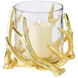 EDZARD Kerzenhalter Kingston in gold von Edzard