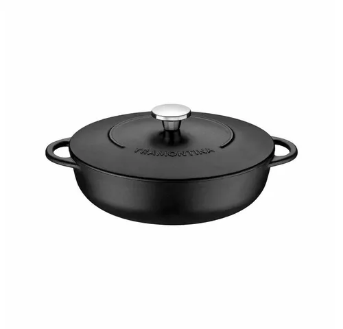 Tramontina Schmortopf TRENTO Ø 28 cm schwarz