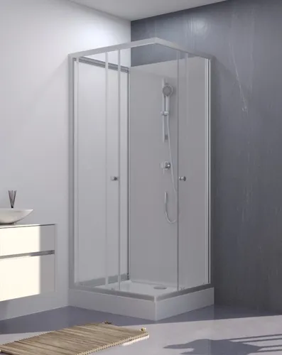 Produktbild Komplettdusche MARWELL White Dream 80 x 80 x 200 cm
