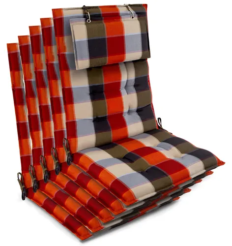 Sitzpolster Orange von Beautissu