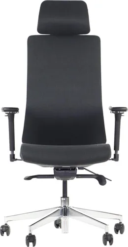 Ergonomischer Drehstuhl AKCENT/F PLUS mit verchromtem Gestell