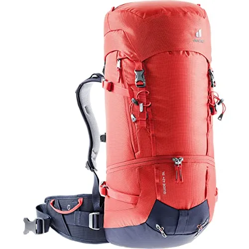 deuter Guide 42+ SL Damen Kletterrucksack - Wanderrucksack mit flexiblen ECL und VariFlex Hüftflossen für optimale Bewegungsfreiheit, perfekt für alpine Abenteuer und speziell für die weibliche Anatomie angepasst.