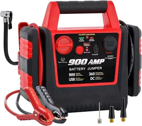 Auto Jump Starter Power Pack mit Luftkompressor