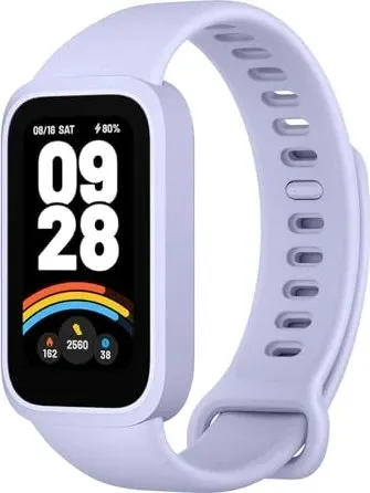 Xiaomi Smart Band 9 Active Purple - Fitness-Armbänder - Unisex Fitnesstracker mit 50 m Wasserfestigkeit, Schlafüberwachung und bis zu 432 Std. Akkulaufzeit für optimale Fitnesskontrolle.