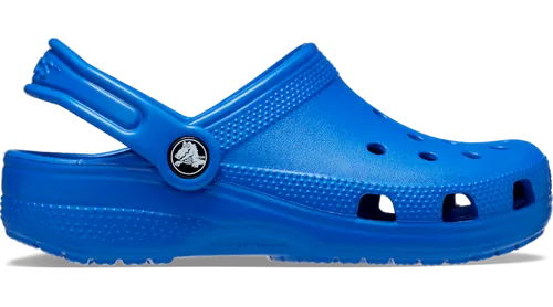 Crocs Unisex Kinder Classic Clog K - Blue Bolt, 28/29 EU - Clogs für Jungen mit sicherer Passform und mittlerer Schuhweite, ideal für Spiel und Freizeit.
