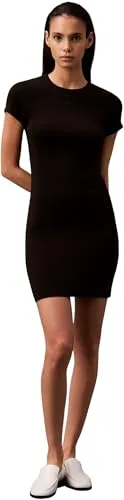 Calvin Klein Jeans Damenkleid Schwarz XXL in schwarz von Calvin Klein