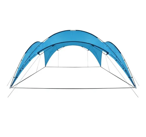 vidaXL Partyzelt Event Pavillon 450x450x265cm in blau von vidaXL