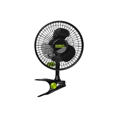 GARDEN HIGHPRO GH-V-114 Profan Ventilator - Kompakter 15 cm Ventilator mit 5 W, ideal für kleine Räume, ausgestattet mit einem bürstenlosen Elektromotor für leisen Betrieb.