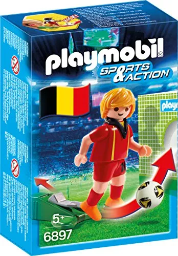 PLAYMOBIL - Fußballspieler Belgien (6897)