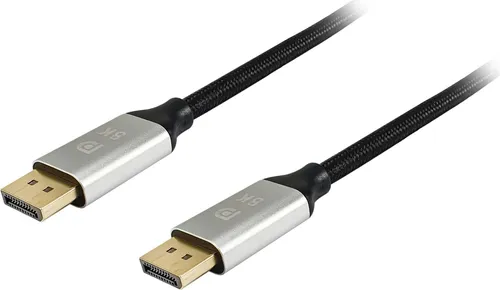 Equip DisplayPort-Kabel 10m - Hochwertiges 10 m DisplayPort-Kabel mit 8K60Hz und 4K240Hz Unterstützung, ideal für beeindruckende Bildqualität und optimale Leistung.