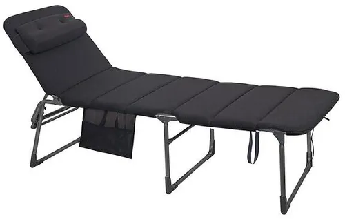 Crespo CR AP-363/80 XL Air-Deluxe Campingliege, schwarz