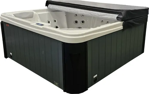 Whirlpool SET 220x220cm SPA LED Farblicht Outdoor Indoor Pool 5 Pers.(Teico-008)