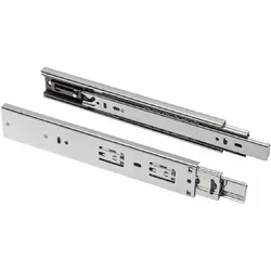 MS Beschläge Schubladenschiene mit Selbsteinzug Schubladenauszug 45mm Höhe Vollauszug 400mm