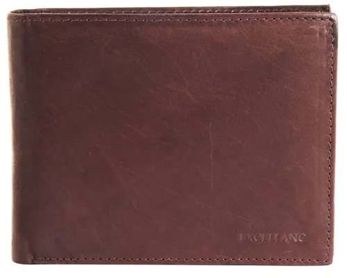 Excellanc Geldbörse Gibrail - Herren Geldbörse aus Echtleder - Elegante Herren Geldbörse im Querformat aus echtem Rindsleder mit 9 Kreditkartenfächern und robustem Design, ideal für die sichere Aufbewahrung von Wertsachen.
