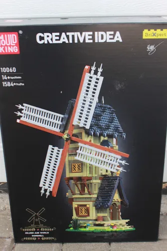 Mould King Mittelalterliche Europäische Windmühle 10060