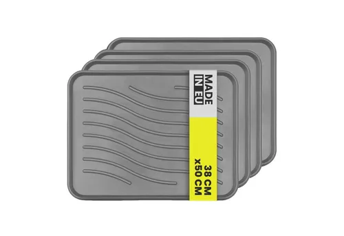 Bestlivings Schuhabtropfschale mit 2,5 cm hohem Rand (4-tlg)