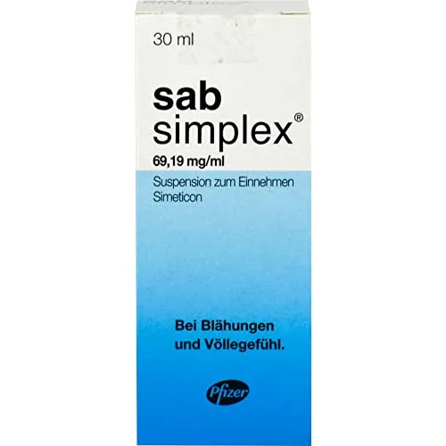 sab simplex bei Blähungen und Völlegefühl 120 ml