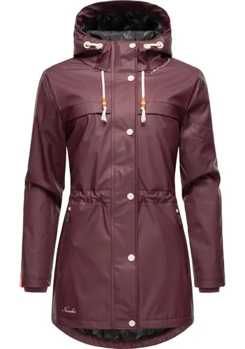 Navahoo Regenmantel Rainy Forest modischer Damen Outdoor Regenparka