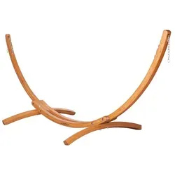 La Siesta Maera Gestell für Hängesessel aus Eukalyptus, 120cm - Hängematten Gestelle, robust und stilvoll, ideal für entspannte Momente im Freien.